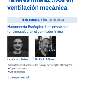 Simposio TECME: Manometría Esofágica: Una destacada funcionalidad en el ventilador Brina (Sin Cargo)