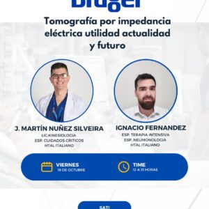 Taller DRÄGER: TOMOGRAFÍA PORIMPEDANCIA ELECTRICA. UTILIDAD CLÍNICA, ACTUALIDAD Y FUTURO. (Sin Cargo)