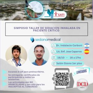 Taller DCD: SEDACION INHALADA EN PACIENTE CRITICO (Sin Cargo)