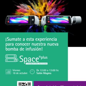 Simposio BBRAUN: SUMATE A ESTA EXPERIENCIA PARA CONOCER NUESTRA VUEVA BOMBA DE INFUSIÓN "SPACE PLUS" (Sin Cargo)