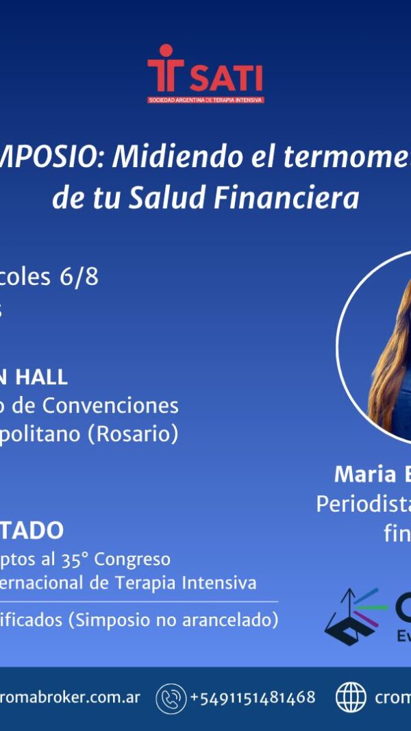 Simposio CROMA: Midiendo el Termómetro de tu Salud Financiera (Sin Cargo)