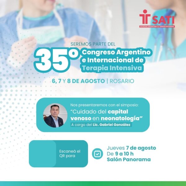 Simposio SILMAG: Nos presentaremos con el simposio: "Cuidado del capital venoso en neonatología"(Sin Cargo)
